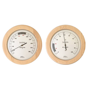 Misuratore per sauna Fischer, in legno, 155 mm, versione USA