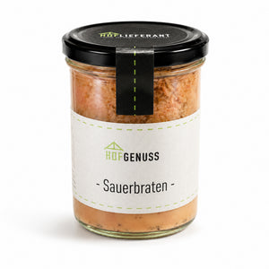 Bio Sauerbraten im Glas 420 g vom Hoflieferant Munz