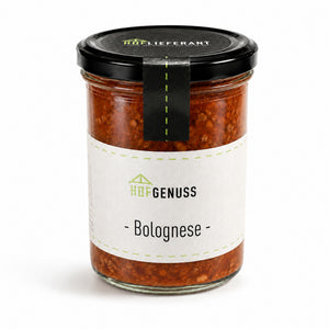 Bio Bolognese im Glas 420 g vom Hoflieferant Munz