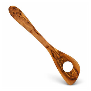 PASTERKAMP Mestolo e paletta da risotto in legno di ulivo - 30 cm