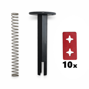Westmark Set di ricambi per «Kirschomat» 4070 - Pestello, molla e 10 raschietti