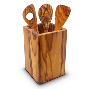 PASTERKAMP Set di utensili da cucina in legno d'ulivo