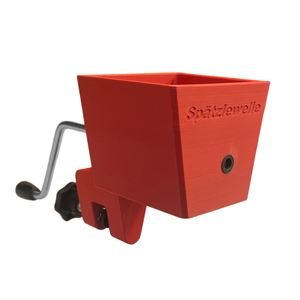Macchina manuale per spätzle, plastica, rossa | B-stock