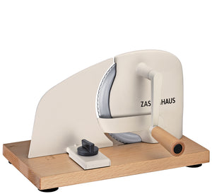 ZASSENHAUS Affettapane PURE - Affettatrice manuale per pane con lama circolare Solingen